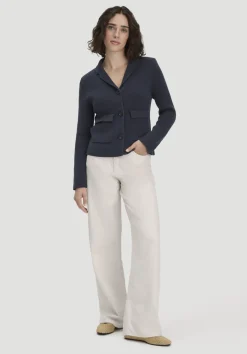 hessnatur Jeans ALVA Wide Leg UNDYED aus Bio-Baumwolle mit TENCEL™ Lyocell von natur Best