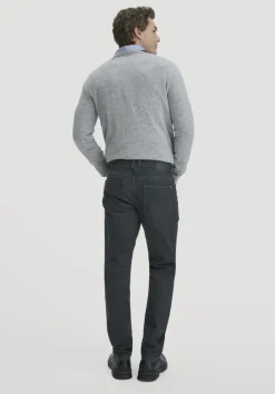 hessnatur Jeans BEN Regular Straight BETTER RECYCLING aus Bio-Denim von black washed Online