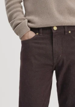 hessnatur Jeans BEN Regular Straight aus reinem Bio-Denim von brown New