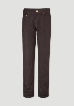 hessnatur Jeans BEN Regular Straight aus reinem Bio-Denim von brown New