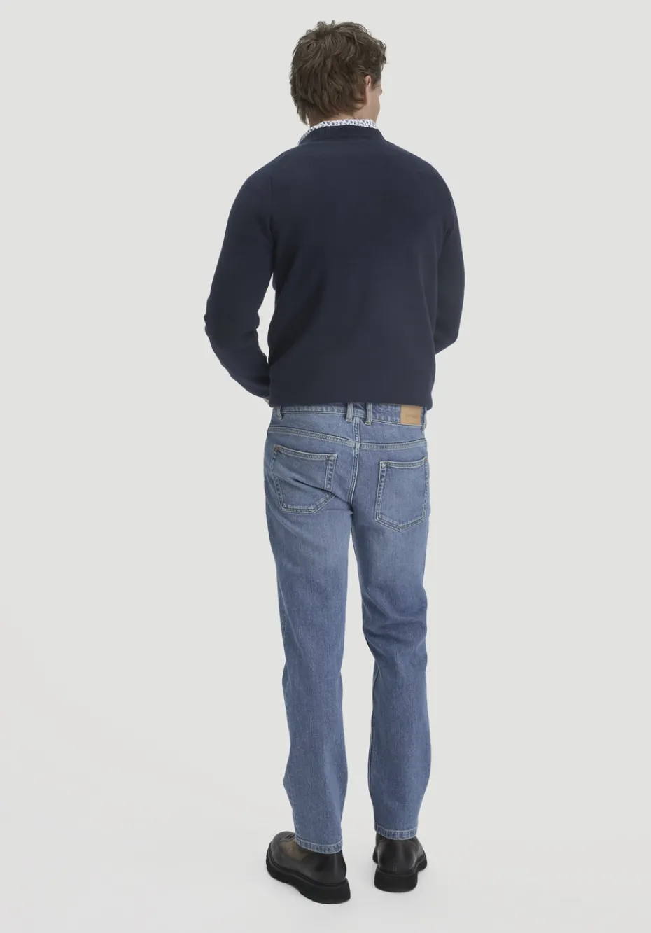 hessnatur Jeans BEN Regular Straight aus Bio-Denim von medium blue Best