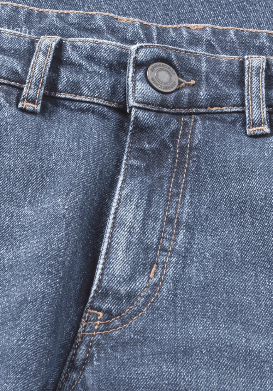 hessnatur Jeans BEN Regular Straight aus Bio-Denim von medium blue Best
