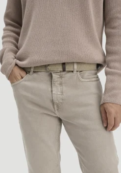 hessnatur Jeans BEN Regular Straight aus Bio-Denim mit Hanf von sand Sale