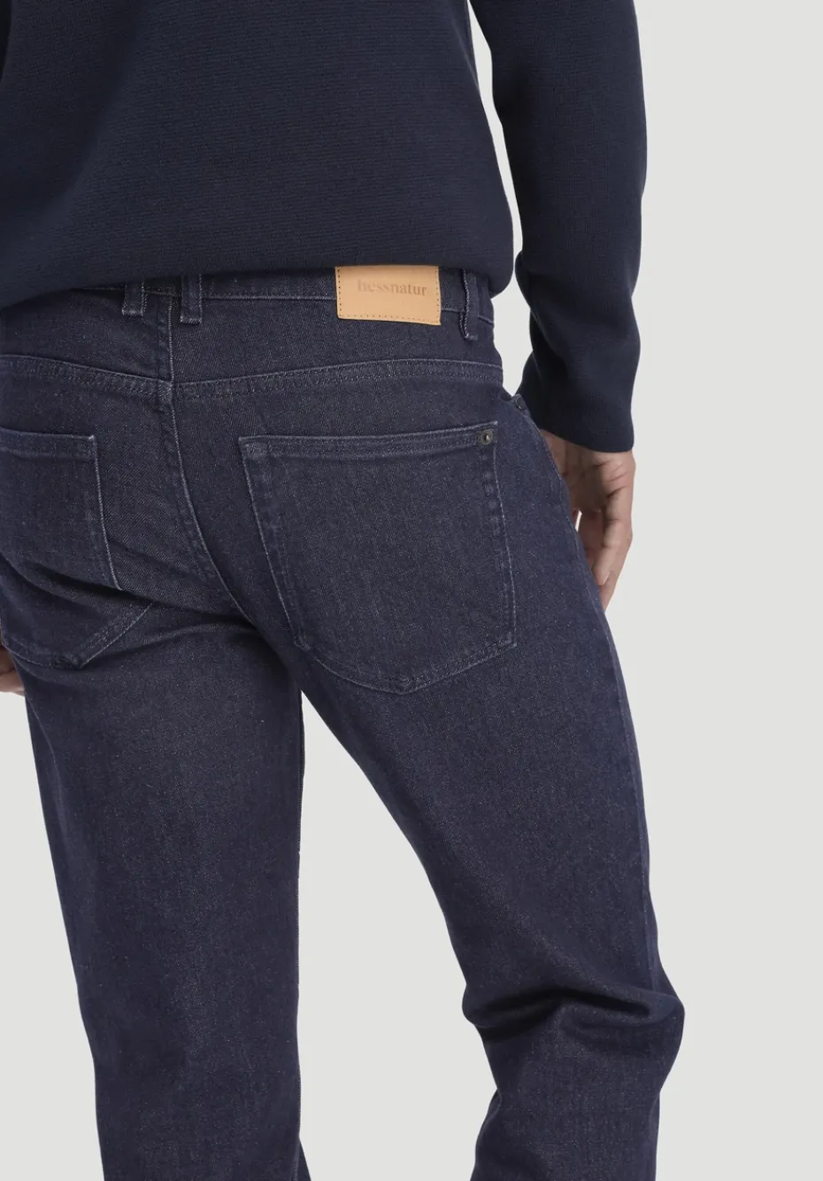 hessnatur Jeans BEN Regular Straight aus Bio-Denim von pure blue Clearance