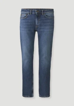 hessnatur Jeans BEN Regular Straight aus Bio-Denim von dark blue Sale