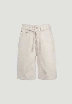 hessnatur Jeans Bermuda UNDYED aus Bio-Baumwolle und TENCEL™ Lyocell von natur Discount