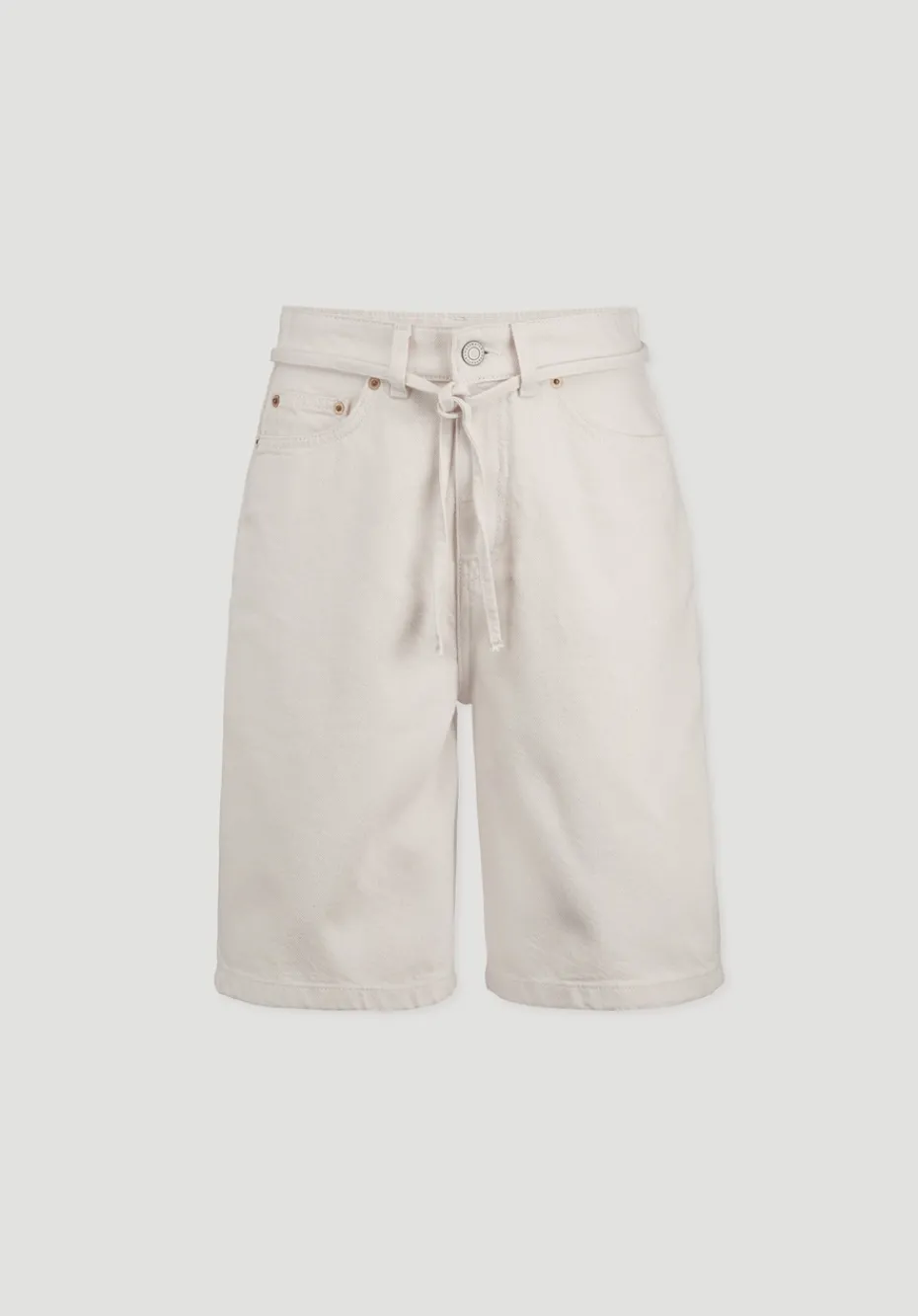 hessnatur Jeans Bermuda UNDYED aus Bio-Baumwolle und TENCEL™ Lyocell von natur Discount