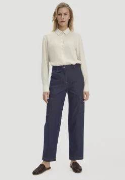 hessnatur Jeans Cargo Barrel Leg aus reinem Bio-Denim von pure blue Clearance