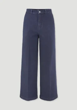 hessnatur Jeans Culotte BETTER RECYCLING aus Bio-Denim von pure blue Outlet