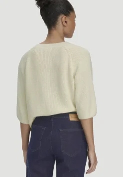 hessnatur Jeans ELENY Culotte Straight Leg BETTER RECYCLED aus Bio-Denim von pure blue Best