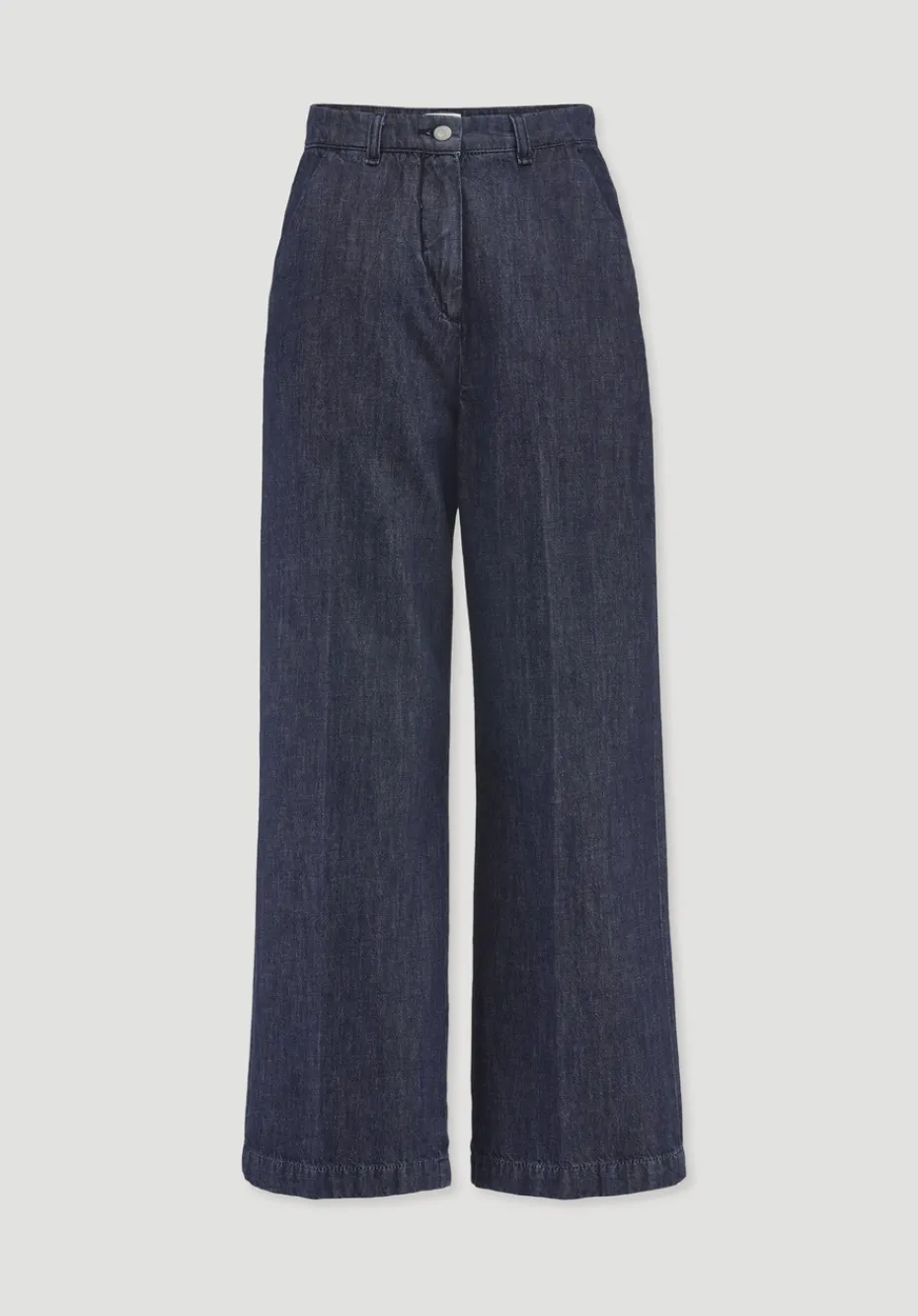 hessnatur Jeans ENNELIE Culotte Wide Leg aus Bio-Denim mit Kapok von medium blue Discount