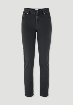 hessnatur Jeans HANNA High Rise Mom aus Bio-Denim von schwarz