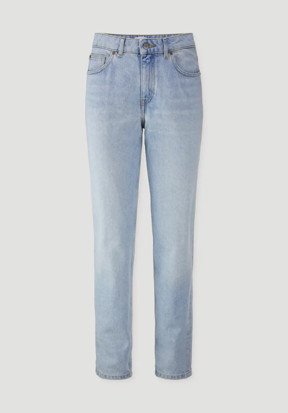 hessnatur Jeans HANNA Mom High Rise aus reinem Bio-Denim von light blue Discount