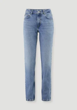 hessnatur Jeans HANNA Mom High Rise aus reinem Bio-Denim von medium blue