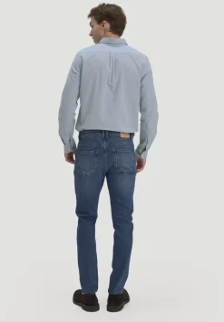 hessnatur Jeans JASPER Slim aus Bio-Denim von dark blue