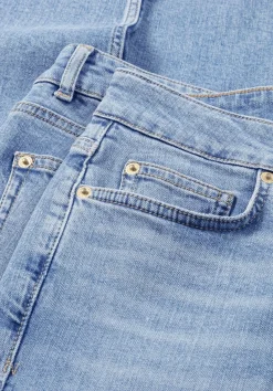 hessnatur Jeans LEA Mid Rise Slim aus Bio-Denim von light blue Outlet