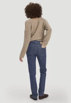 hessnatur Jeans LEA Mid Rise Slim aus Bio-Denim von pure blue Sale