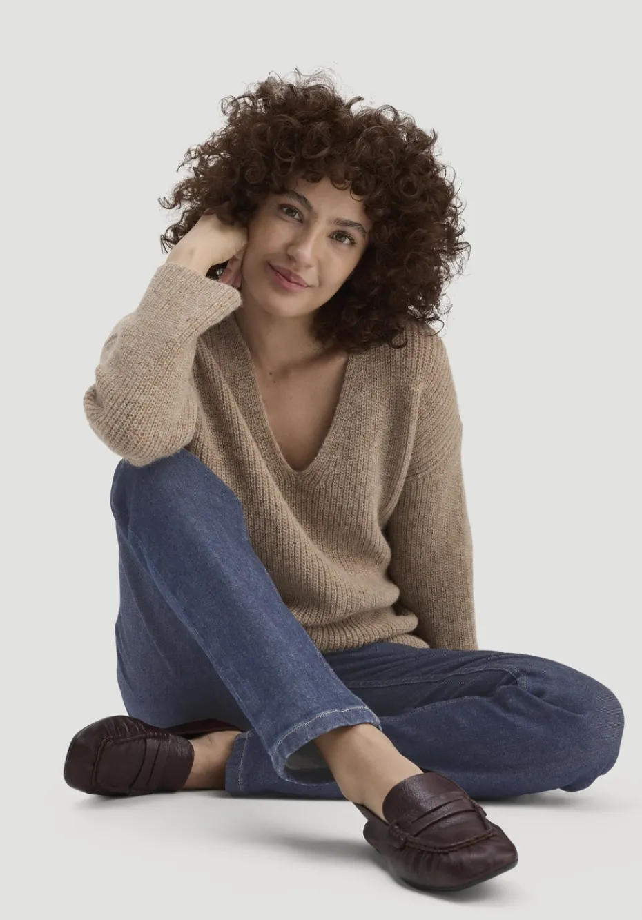 hessnatur Jeans LEA Mid Rise Slim aus Bio-Denim von pure blue Sale