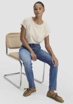 hessnatur Jeans LEA Slim aus Bio-Denim von dark blue Hot