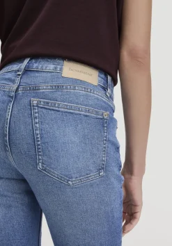 hessnatur Jeans LINA Mid Rise Skinny aus Bio-Denim von medium blue Best