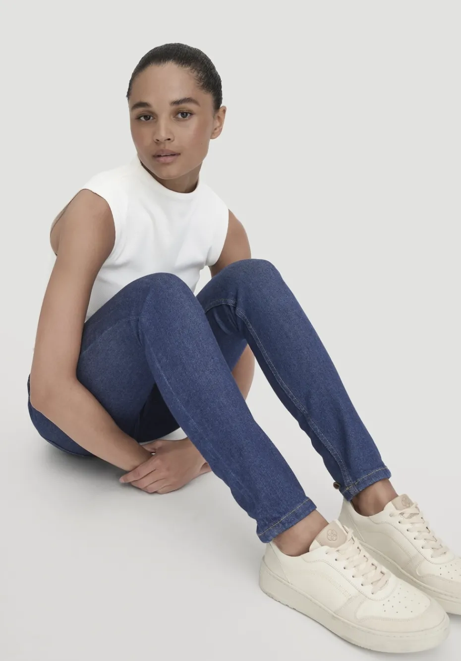 hessnatur Jeans LINA Skinny aus Bio-Denim von pure blue Clearance
