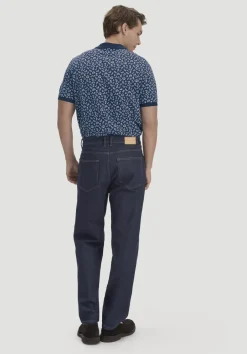 hessnatur Jeans MADS Relaxed Tapered aus Bio-Denim von pure blue Clearance