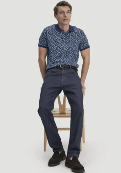 hessnatur Jeans MADS Relaxed Tapered aus Bio-Denim von pure blue Clearance