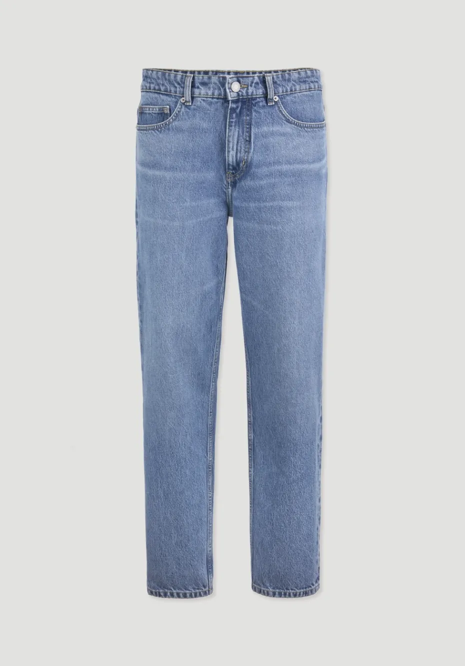 hessnatur Jeans MADS Relaxed Tapered aus reinem Bio-Denim von medium blue Discount