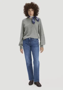 hessnatur Jeans MARIE Straight aus Bio-Denim von dark blue Discount