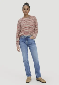 hessnatur Jeans MARIE Straight aus Bio-Denim von medium blue Online