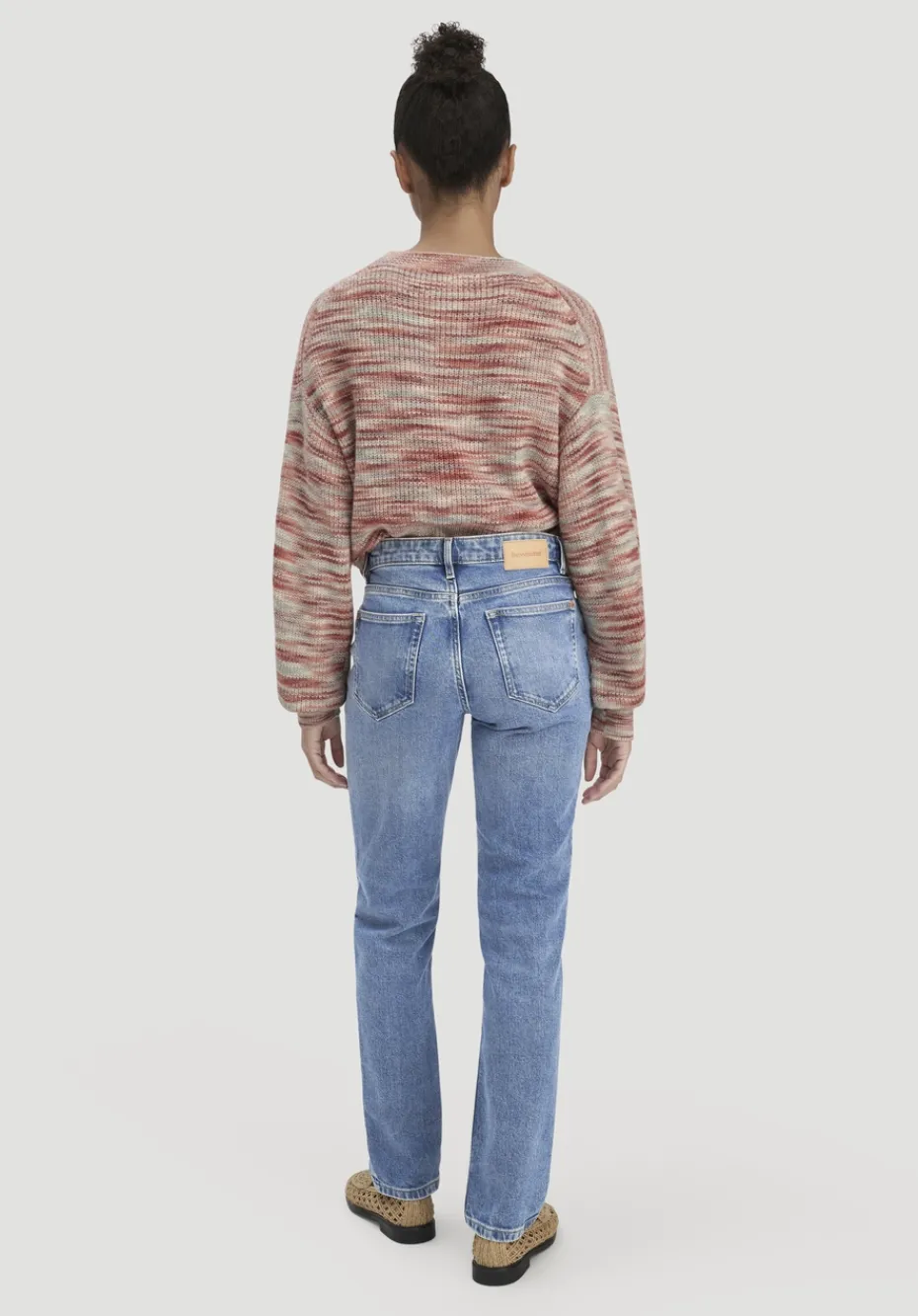 hessnatur Jeans MARIE Straight aus Bio-Denim von medium blue Online