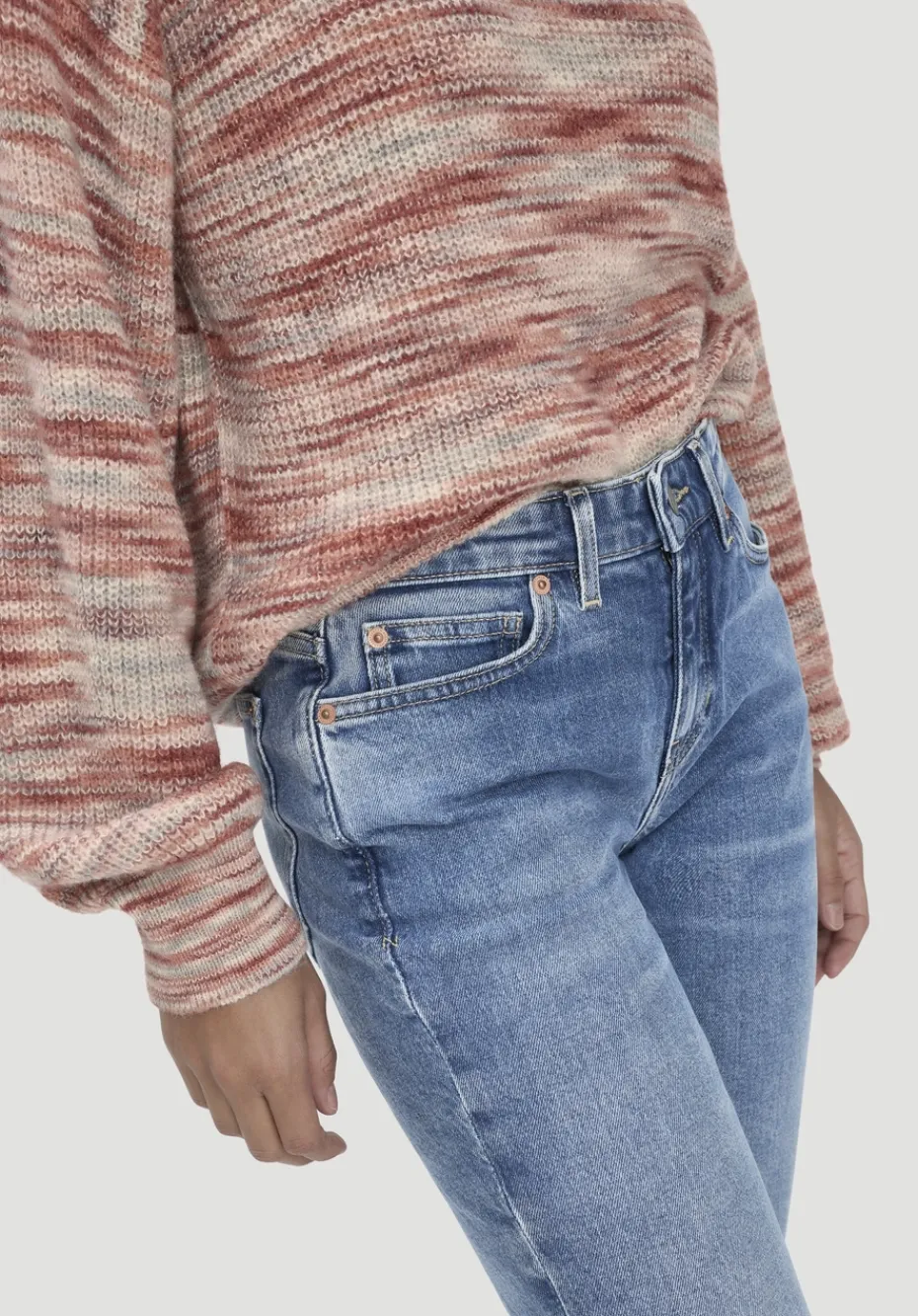hessnatur Jeans MARIE Straight aus Bio-Denim von medium blue Online