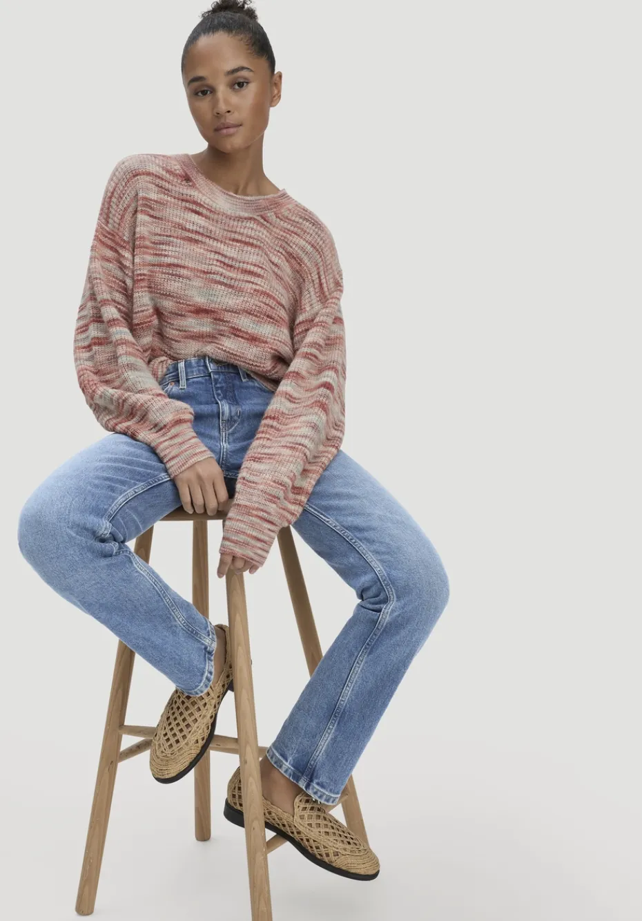 hessnatur Jeans MARIE Straight aus Bio-Denim von medium blue Online