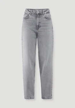 hessnatur Jeans NELE Barrel Leg aus Bio-Baumwolle von light grey Clearance