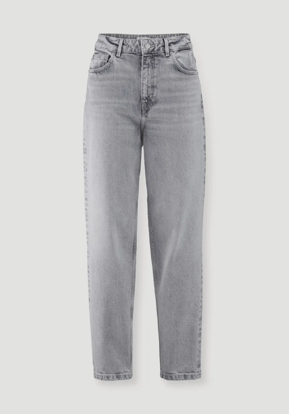 hessnatur Jeans NELE Barrel Leg aus Bio-Baumwolle von light grey Clearance