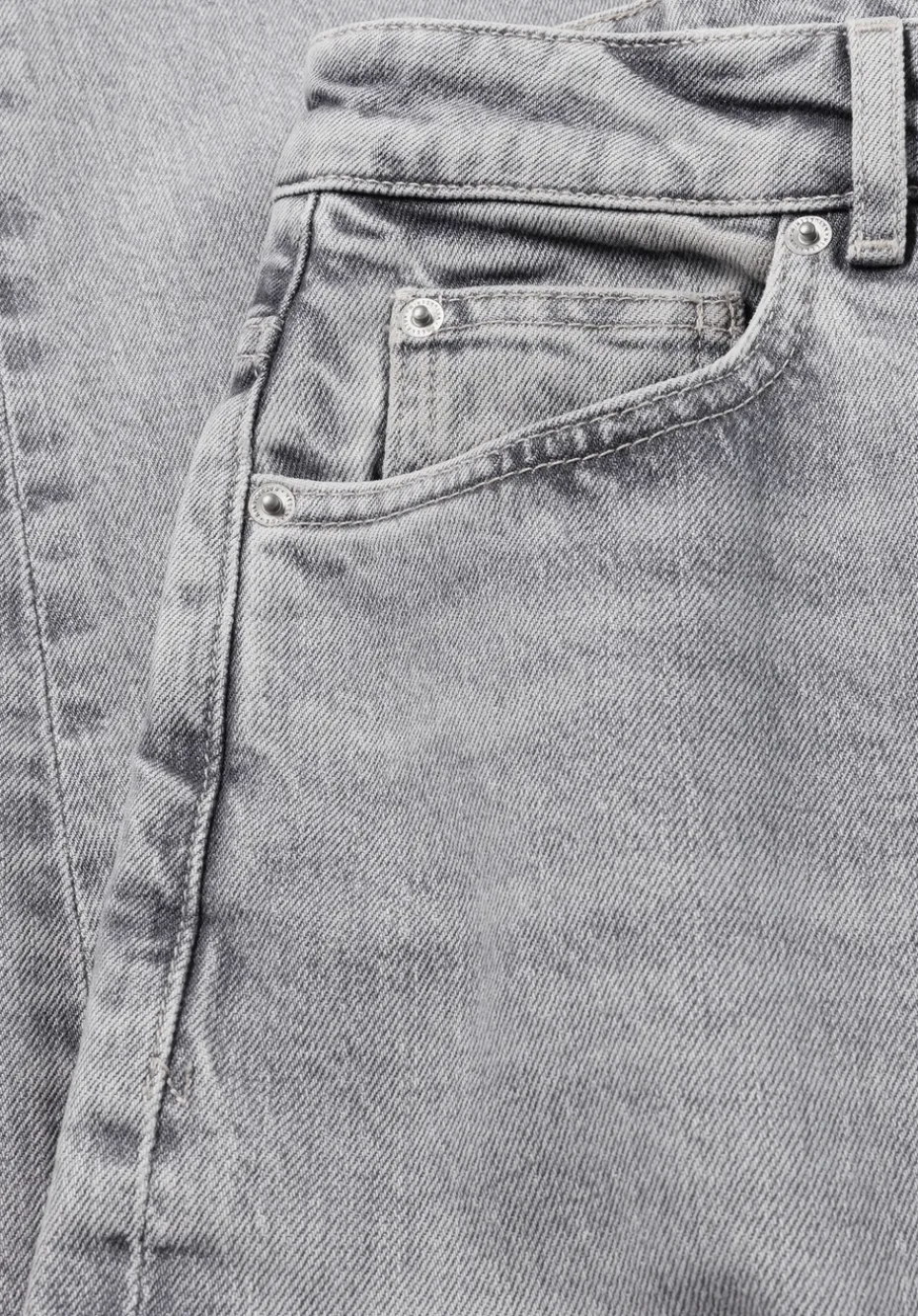 hessnatur Jeans NELE Barrel Leg aus Bio-Baumwolle von light grey Clearance