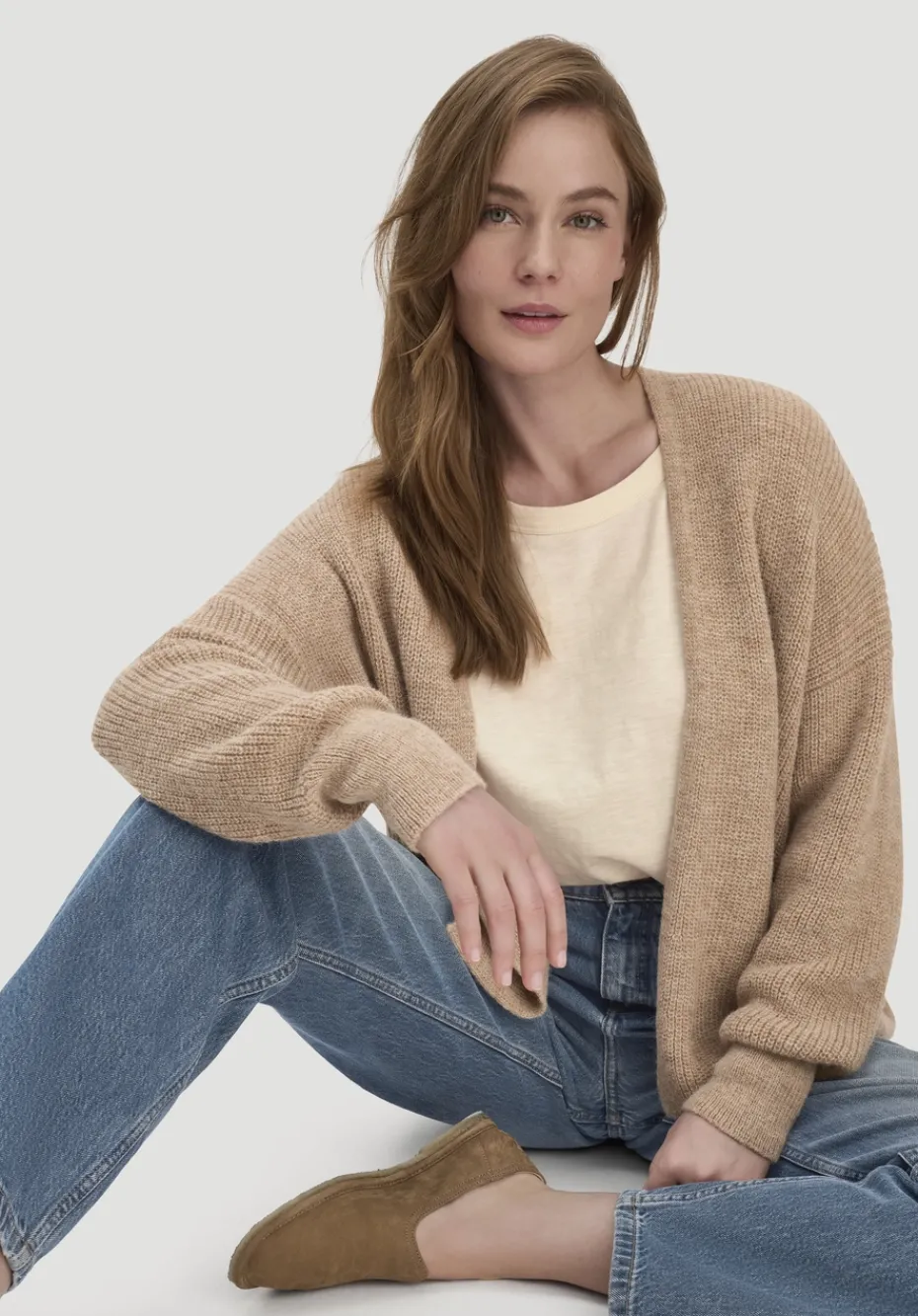 hessnatur Jeans NIVA Tapered Leg aus reiner Bio-Baumwolle von greenish blue Online