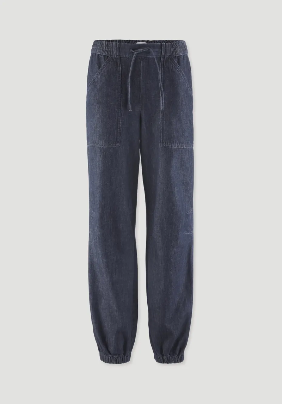 hessnatur Jeans Soft Utillity aus Bio-Denim mit Kapok von medium blue Outlet
