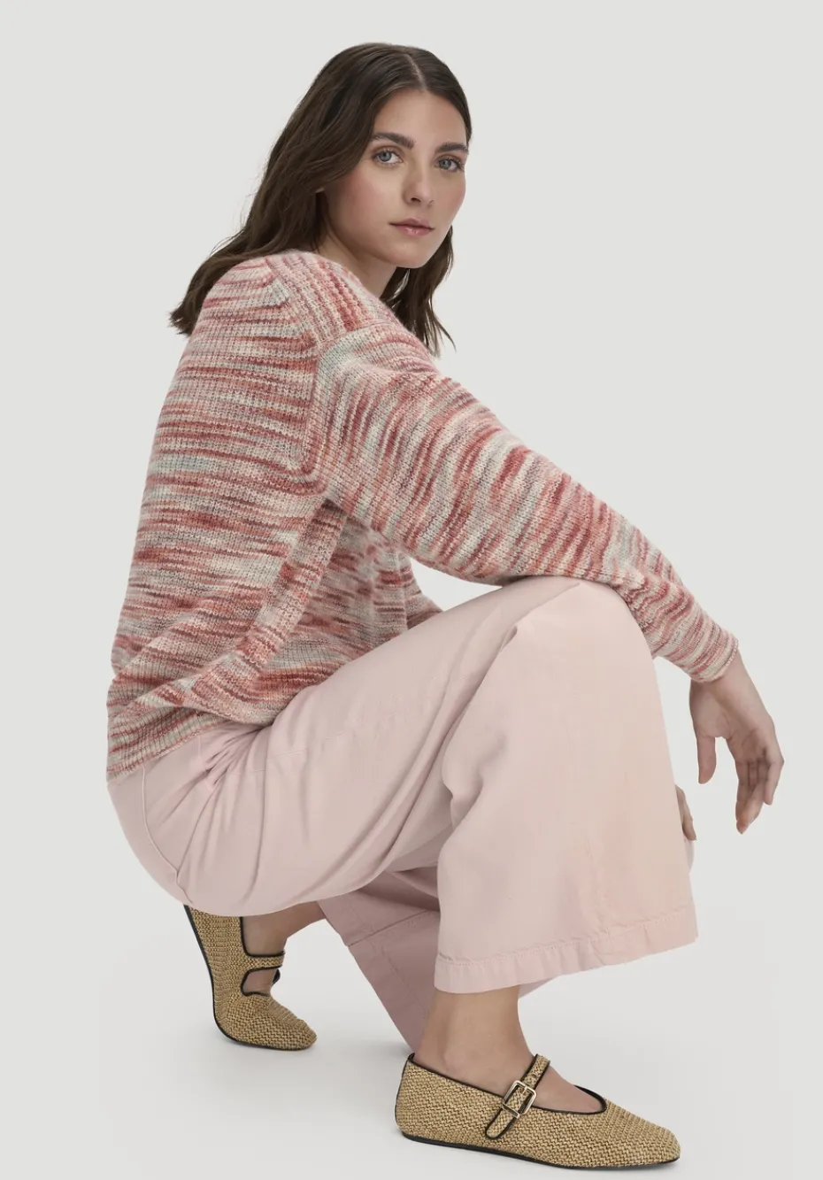 hessnatur Jeans VONNA Super Wide Leg aus Bio-Baumwolle mit TENCEL™ Lyocell von cremerosa