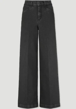 hessnatur Jeans VONNA Super Wide Leg BETTER RECYCLING aus Bio-Denim von black Best
