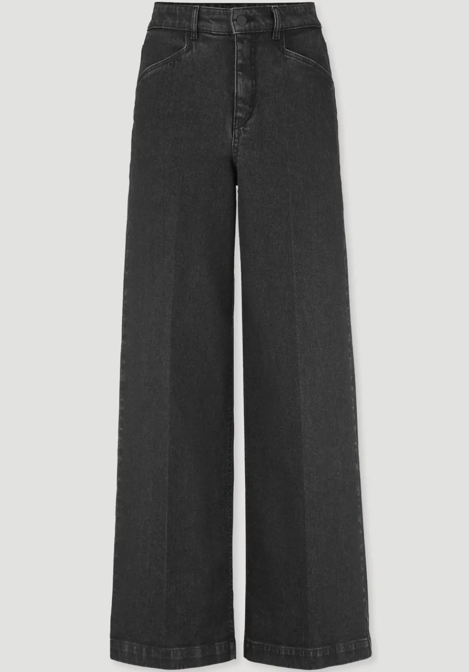 hessnatur Jeans VONNA Super Wide Leg BETTER RECYCLING aus Bio-Denim von black Best