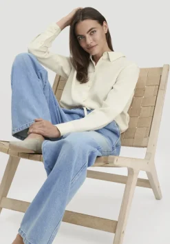 hessnatur Jeans Wide Leg aus reinem Bio-Denim von light blue Online