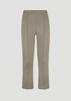 hessnatur Jersey Hose Culotte Slim Leg aus Bio-Baumwolle von beige Clearance