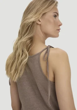hessnatur Jersey Jumpsuit Relaxed aus Leinen und Bio-Baumwolle von mocca New