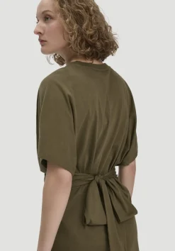hessnatur Jersey Kleid Midi Oversize aus reiner Bio-Baumwolle von goldoliv Sale