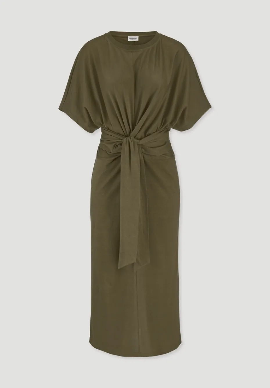 hessnatur Jersey Kleid Midi Oversize aus reiner Bio-Baumwolle von goldoliv Sale