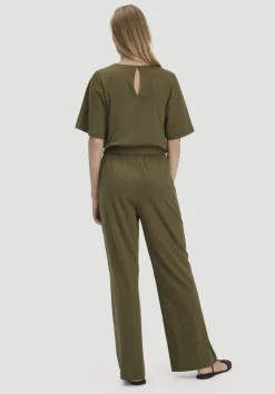 hessnatur Jersey Overall Relaxed aus reiner Bio-Baumwolle von goldoliv