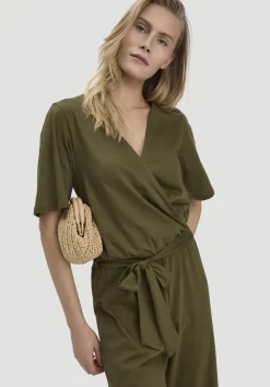 hessnatur Jersey Overall Relaxed aus reiner Bio-Baumwolle von goldoliv