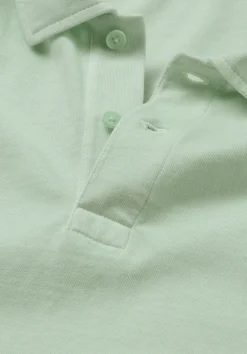 hessnatur Jersey Polo Regular aus reiner Bio-Baumwolle von pastellmint Sale