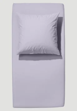hessnatur Jersey Spannbettlaken aus reiner Bio-Baumwolle von helllavendel Discount